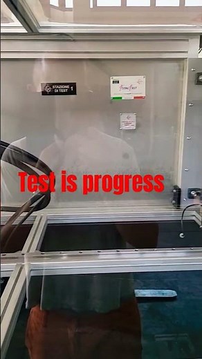 Hydraulic cylinder test bench final set up #hydraulic #test #cylinder