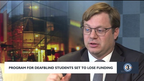 Program serving deafblind students set to lose funding
