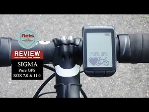 Review Sigma fietscomputers, Pure GPS, Rox 11.0 & 7.0
