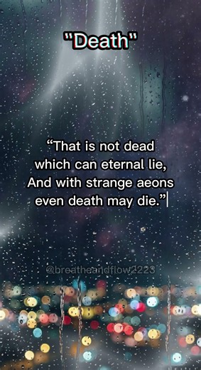 That is not deadwhich can eternal lie, by Howard Phillips Lovecraft, The Nameless City