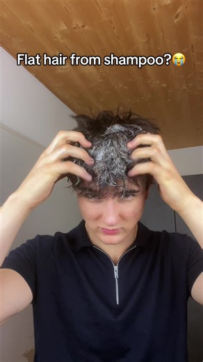 Try this if your hair‘s always flat after shampoo day: #shampoo #hair | Flat Hair