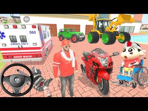 🤩Franklin Ne Shinchan Ka Accident Kar Diya 😱💥 Doraemon Indian Theft Auto Indian Bikes Driving Game 🎯