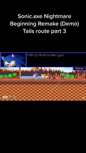 Sonic Exe Nightmare Universe Part 3: Tails Route Gameplay
