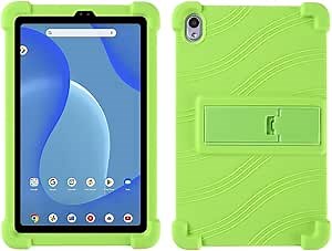 for Onn 7 inch Tablet Case (2024) Model 100135924, Kids Soft Silicone Cover for Walmart Onn Tablet Case 7 inch (Gen 4), Green