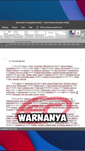 Cara menambahkan watermark background gambar di Ms Word