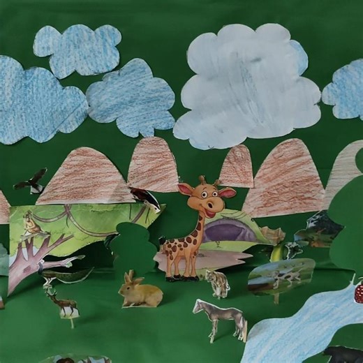 Jungle Safari Model for Kids | EVS Project | Animals and Nature for Preschool & KG