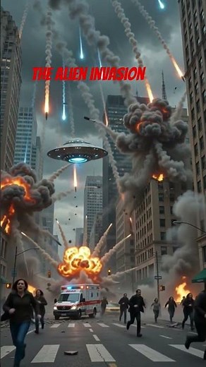 Alien Invasion : Humanity's Last Stand Begins | Epic AI Sci-Fi Movie (4K) #UFO #SciFi