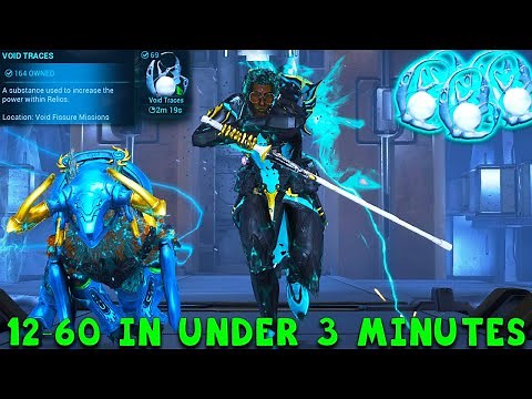 How To Farm Void Traces FAST!!! - Warframe