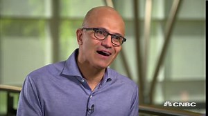 Watch CNBC's full interview with Microsoft CEO Satya Nadella