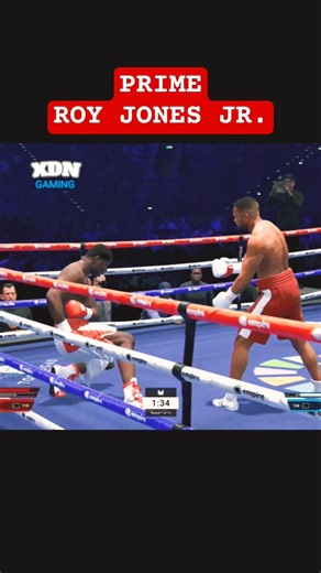 Roy Jones Jr. BODYSHOT CRUSHES Riddick Bowe in Undisputed! 🥊🏅🏟