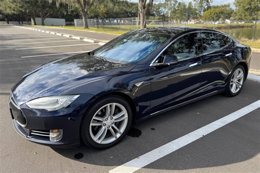 2015 Tesla Model S 85D - Dual-Motor AWD, Deep Blue Metallic, Free Unlimited Supercharging