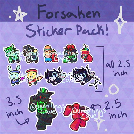 Forsaken Individual Goober Stickers - Etsy