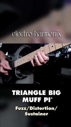 EHX Triangle Big Muff Pi Fuzz Pedal Demo