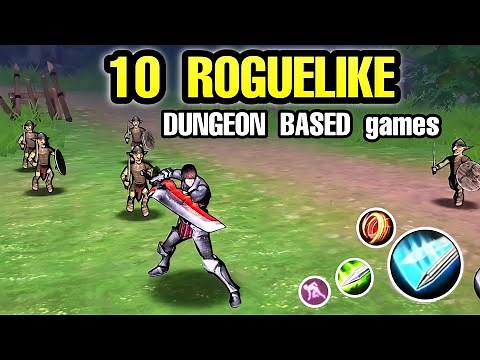 10 Best ROGUELIKE Dungeon Based Games with Endless Wave monster for Android & iOS (Challenging Game)
