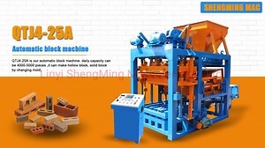 [Hot Item] High Capacity Cement Concrete Cinder Fly Ash Hollow Block Making Machine Price