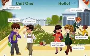 人教版PEP小学英语三年级上册课本及音频_第一单元