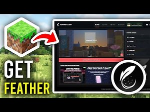 How To Download And Install Feather Client For Minecraft In 2025 | Feather Client Tlauncher || #mine
