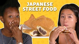 Have you ever tried Japanese street food? We’re traveling to Japan on this week’s #TasteTest, trying everything from fried octopus balls to fluffy, giggly souffle pancakes and MORE! | Taste Test