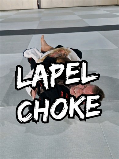 Lapel Choke From Close Guard. 🤠 Go train, Have fun! Jiu-Jitsu Never Dies. 🥷☠️