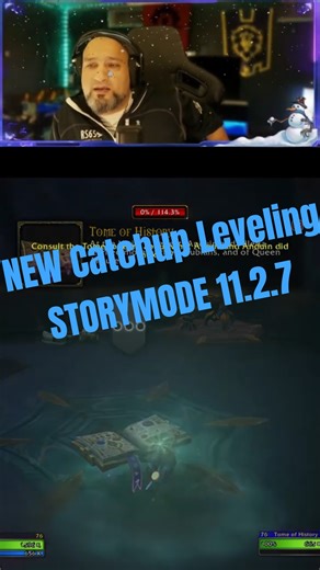 NEW Catchup Leveling STORYMODE 11.2.7 #wow #shorts #warcraft