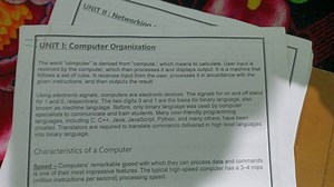 UNIT I: Computer OrganizationThe word "computer" is derived f... | Filo