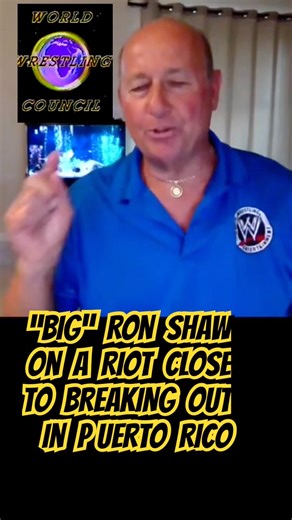 Former WWF Star “Big” Ron Shaw on a tag team match turning into chaos #shorts #prowrestling #wwe