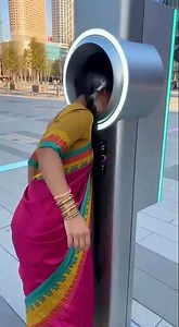 Dubai’s AI SALON POD Will Blow Your Mind 😲🤖 Robot Salon Machine AI 3.0✂️ Future Grooming, Live! BLUE