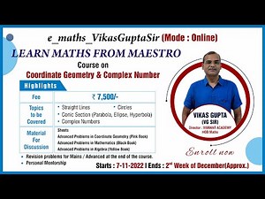 🔥 Learn Maths From Maestro | VIKAS GUPTA (VG SIR) | Director VIBRANT ACADEMY