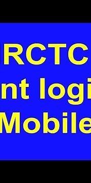 How to book IRCTC Agent Rail Ticket through Mobile | Agent OTP based login | Agent mobile login