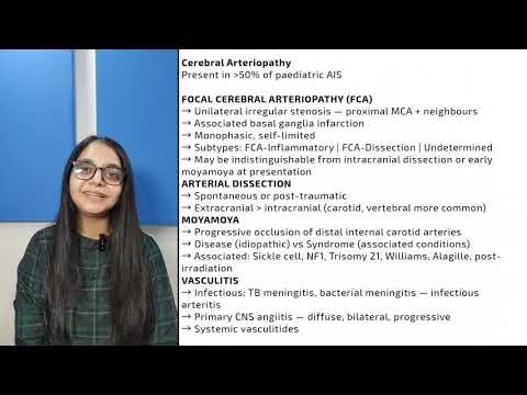 Acute Arterial Ischemic Stroke in Children 