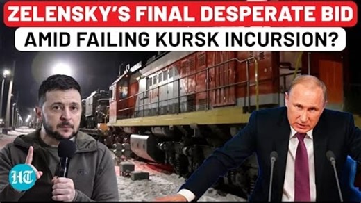 Kyiv Directly Targets Russia’s Lifeline Amid ‘Failing’ Kursk Incursion; Bid To Stall Putin’s War?