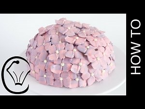 Easy Buttercream Hydrangea Cake by Cupcake Savvy's Kitchen