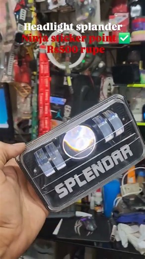 headlight splendor hero light #backlight #headlight #shortvideo #horn