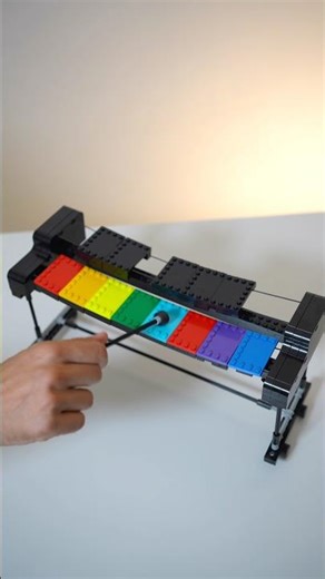 Is this xylophone really made of LEGO?!