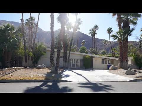 Singer Dean Martin Abandoned Home House Old Palm Springs California USA June 10, 2021