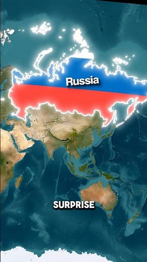 Russia is actually located on which continent? #russia #worldmap #maps #geography #geopolitics
