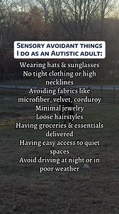Sensory avoidance is about knowing my limits and honoring them so I can navigate the world without overwhelm. As an autistic adult, I’ve learned that things like tight clothing, certain textures, or even the chaos of a grocery store can push me into sensory overload. Being particular about my experiences is not about being picky; it’s about protecting my peace. What’s one sensory boundary you set for yourself? #sensoryavoidance #actuallyautistic #autisticadult #neurodivergent #nervoussystemregul