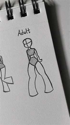 sksamim on Instagram: "How to draw body stickman Girl Tutorial ✏️#drawing #tutorial #howtodraw #sketch #artist #fyp"