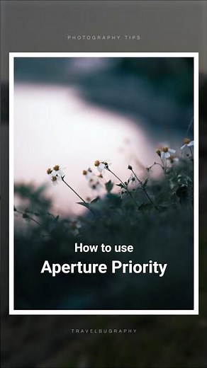How to use Aperture Priority Mode? Camera Settings