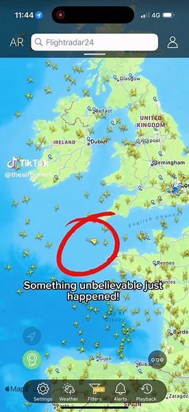 Concorde Spotted on Flightradar24: Is It Flying Again?