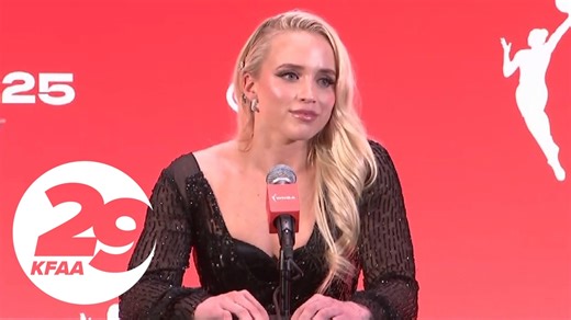 FULL INTERVIEW: Hailey Van Lith speaks after being selected by the Chicago Sky in the WNBA Draft