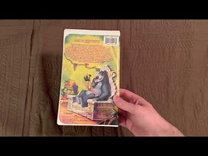 The Jungle Book VHS Overview (55th Anniversary Edition)