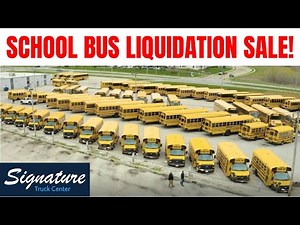 School Bus Liquidation Sale - HUGE SELECTION TO CHOOSE FROM! - Signature Truck Center