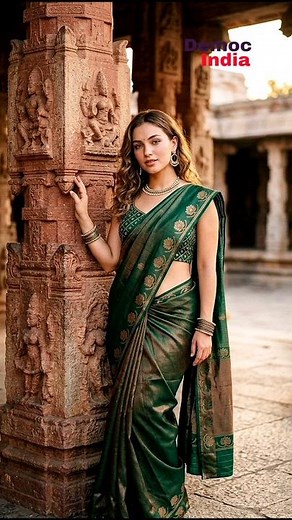 Why Ancient Indian Temples are made of Sandstone? 🏛️🧱 #DemocIndia
