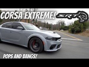 2022 WIDE BODY CHARGER HELLCAT CORSA EXTREME REV'S AND FLYBY'S! *Exhaust Break-in Finally* 🙉