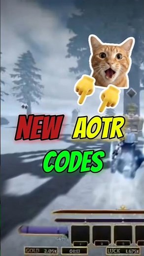 AOTR Codes (All New Update Codes) 1000+ spins🤯 #roblox #aotr #aotrcodes #haul