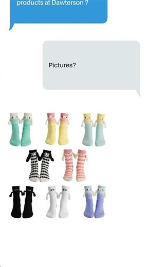 The Perfect Match: "SoleMates" Magnetic Hand-Holding Socks (8-Pack)