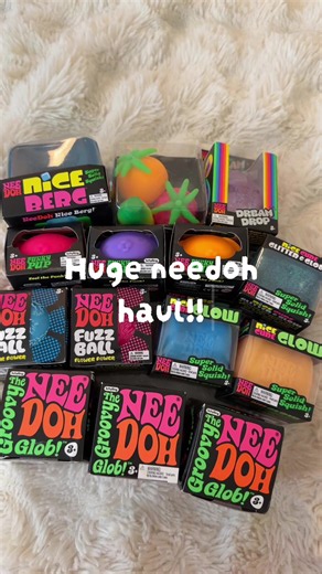 Needoh squishy haul and unboxing