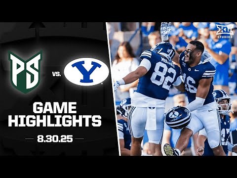 Portland State vs. BYU Game Highlights | 2025 Big 12 Football