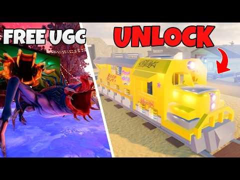 How To Unlock 80s Train & Free UGC (Stranger Things Badge) Dead Rails Roblox